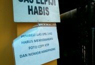 Gas Elpiji Habis